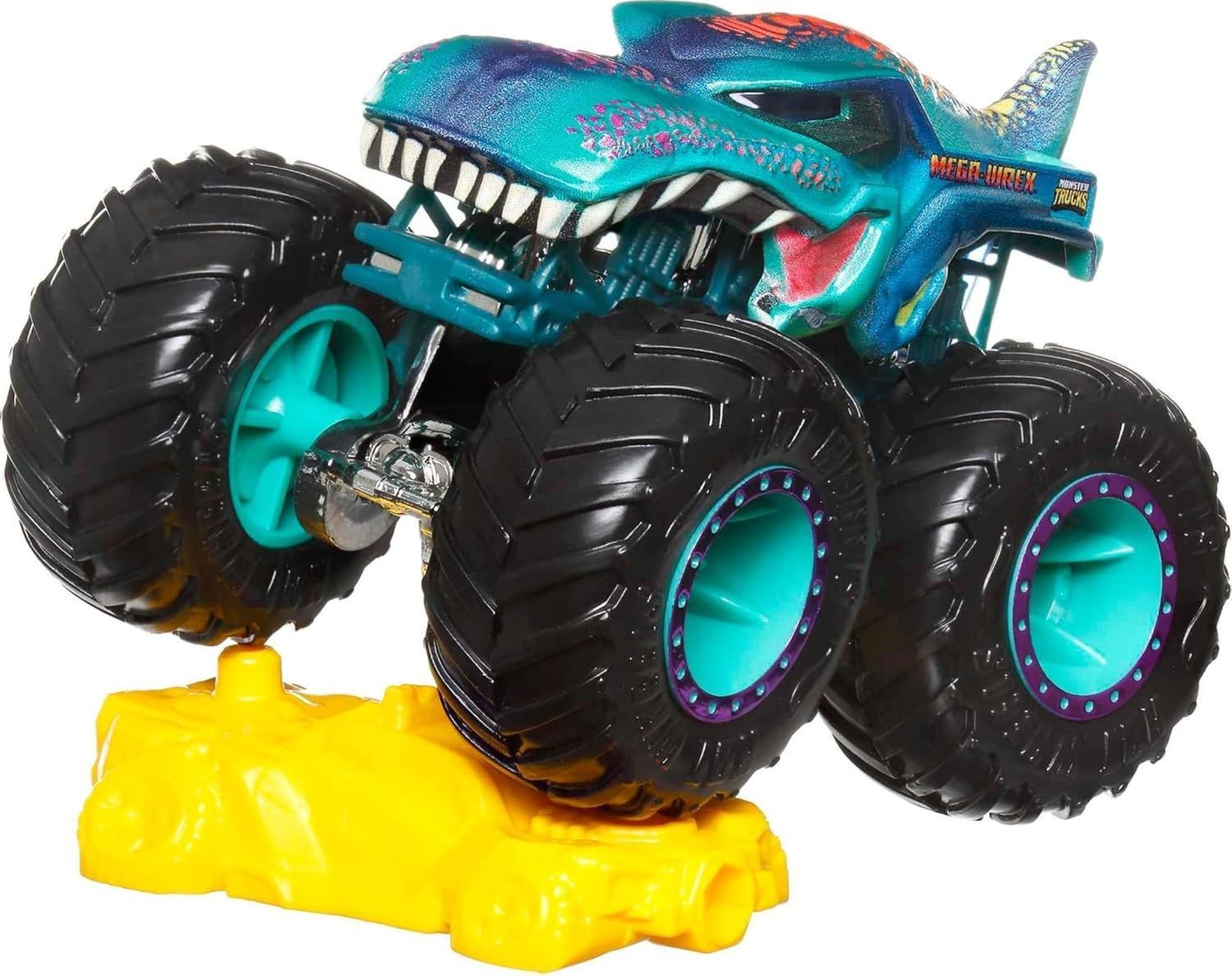 Hot Wheels Monster Trucks Die-Cast 1:64 Scale Vehicles with Exclusive Add-Ons
