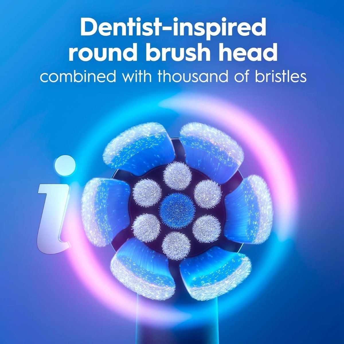 Oral-B iO Series 2 Electric Toothbrush Starter Kit, Pure White - 3 Cleaning Modes, Pressure Sensor