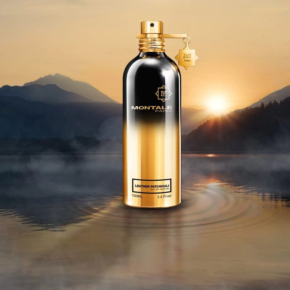 Montale Leather Patchouli Eau de Parfum Unisex, Woody Leather Fragrance with Leather, Patchouli, Oud, Sandalwood & Amber - 100ml
