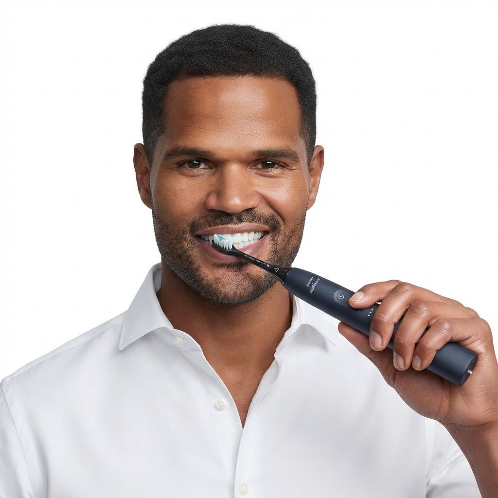 Philips Sonicare 9900 Prestige Rechargeable Toothbrush HX9992/22, Midnight Blue with SenseIQ
