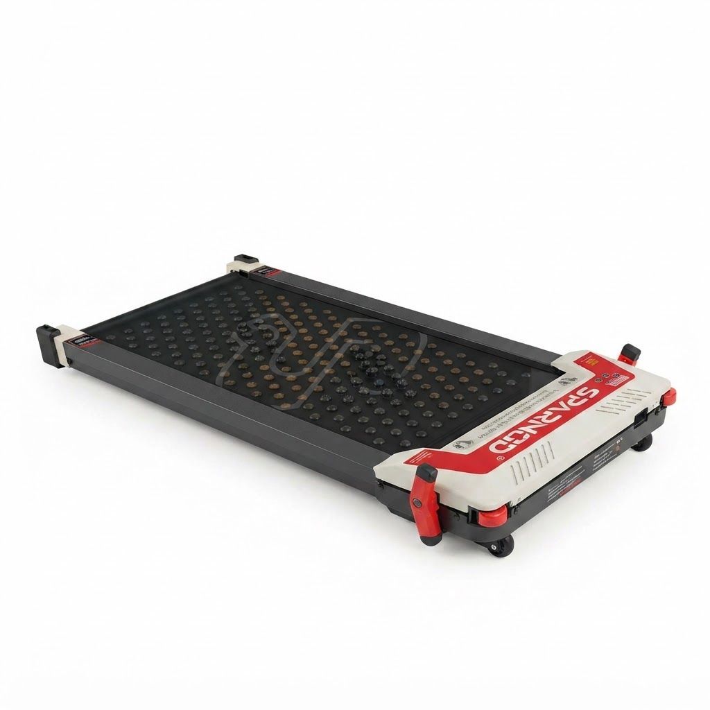 Sparnod Fitness Walking Pad & Treadmill, 100kg Capacity, Shock Absorption, LED Display, Compact Ultra-Slim Design | STH-3003