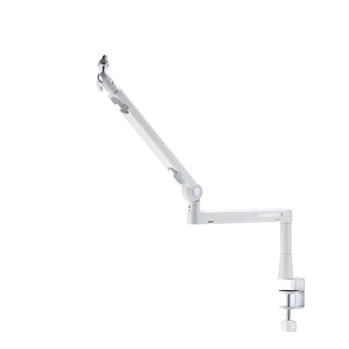 Thronmax Twist Boom Microphone Arm – Adjustable Desk Mount Boom Arm for Studio & Streaming Setup | White – S6