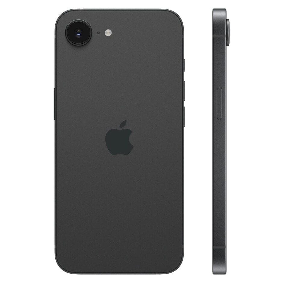 Apple iPhone 17e 512GB Smartphone, A19 Chip, 6.1-Inch Super Retina XDR Display, 48MP Fusion Camera, 5G - Black |MHRR4AH/A