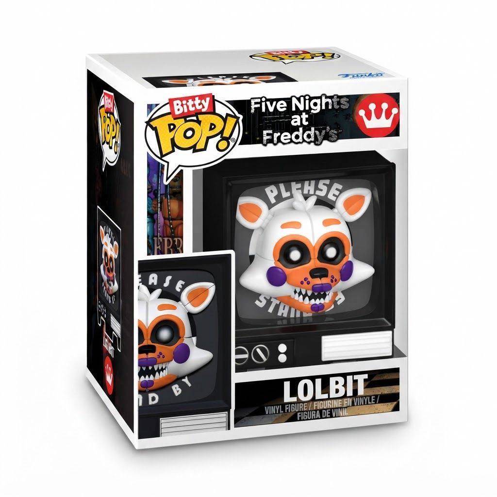Funko Bitty Pop! Five Nights at Freddy's 4-Pack: Withered Golden Freddy, Marionette, Lolbit, Sun Mini Collectible Vinyl Figures