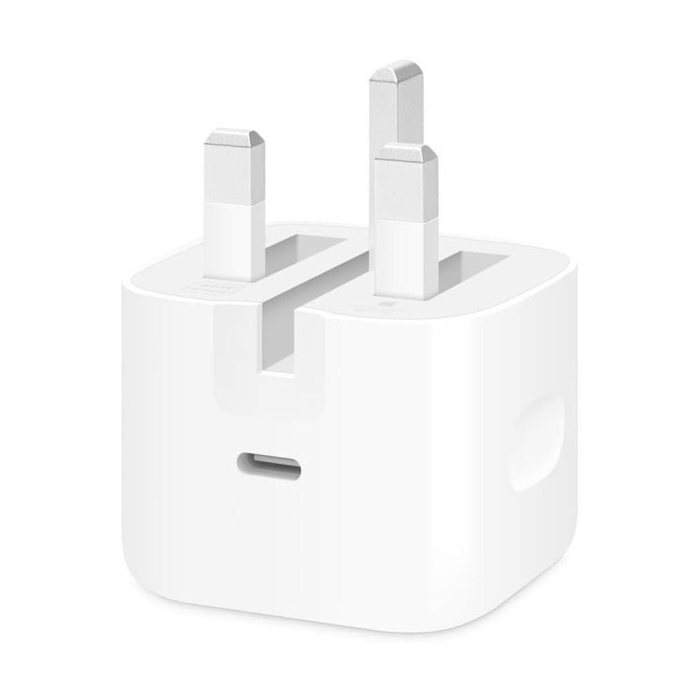 Apple 40W Dynamic Power Adapter with 60W Max - USB-C Fast Charging, Boosts to 60W, Compact Foldable Design | White | A3353