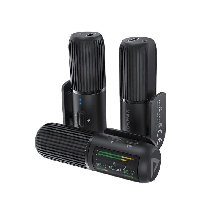 Thronmax Space C2 2.4GHz Wireless Microphone – Wireless Recording Microphone System for Streaming & Content Creation | Black – SPACE C2