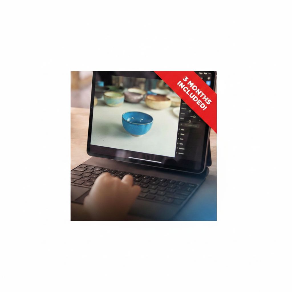 سانديسك كرييتور فون درايف سعة 128 جيجابايت مع موصلي USB Type-C ولايتنينغ، أزرق