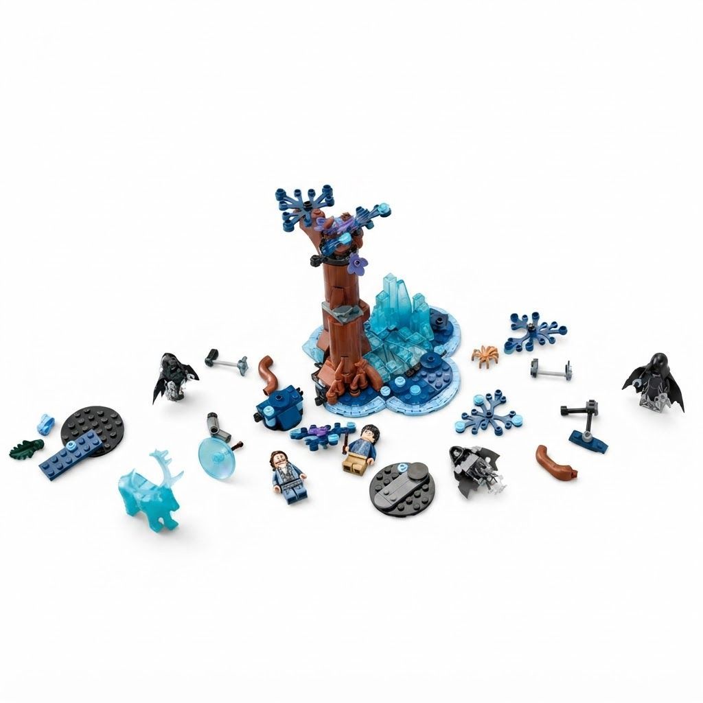LEGO Harry Potter Forbidden Forest: Expecto Patronum Building Set, Includes Harry Potter 7+ years, Harry Potter, Sirius Black