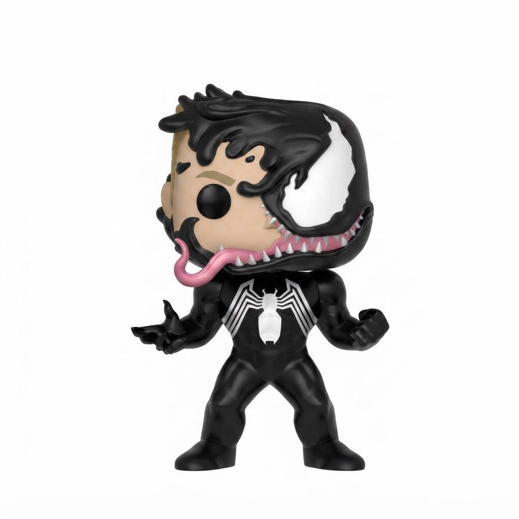 Funko Pop! Marvel Venom Eddie Brock Vinyl Figure - Official 3.75-Inch Collectible Toy for Fans