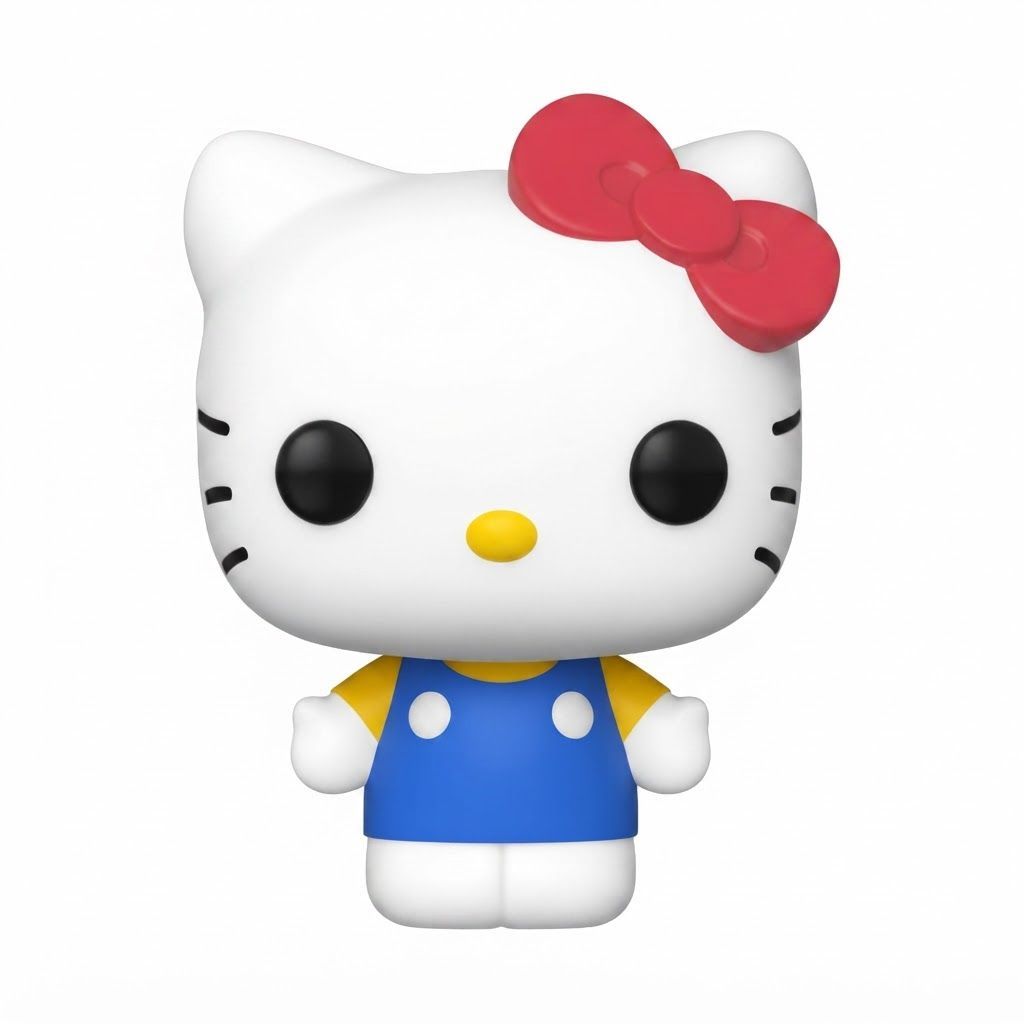 Funko Pop! Sanrio Hello Kitty Classic Vinyl Figure #HK-CLSC - Collectible Anime Toy, Official 3.75 inches
