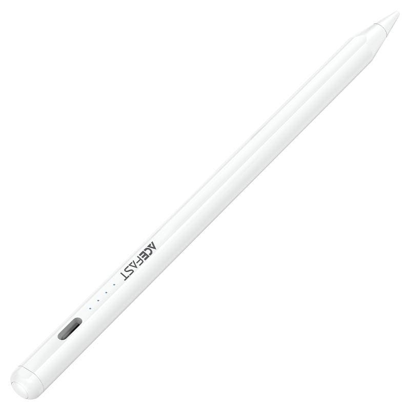 ACEFAST V1 Universal Capacitive Stylus Pen, High-Precision Touchscreen Pen for iPad, Tablets & Smartphones - White