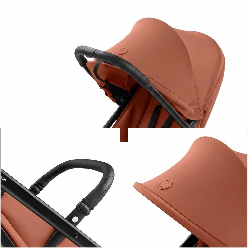 Hauck Travel N Care Plus Baby Buggy - Lightweight Stroller with One-Hand Fold, Reclining Seat, UV 50+ Protection, Weighs Just 7.2kg, Built for Comfort and Convenience on the Go