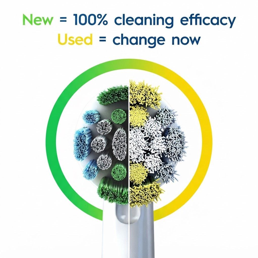 Oral-B Pro Battery Powered Toothbrush, White - Superior Plaque Removal, 2 AA Batteries, Long-Life