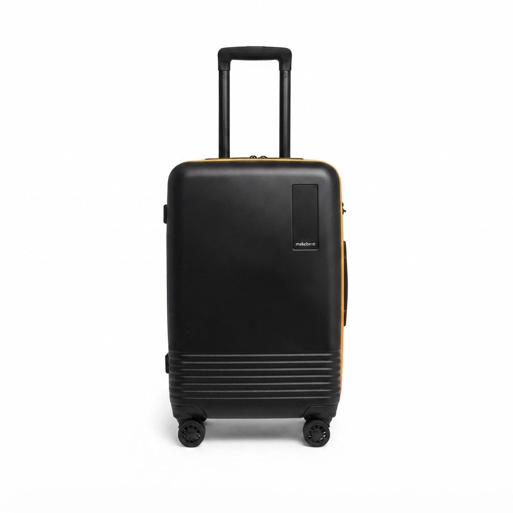 Mokobara Iconic Cabin Luggage 58cms, German Makrolon Polycarbonate Hard Shell Suitcase, 8 Silent, TSA Number Lock