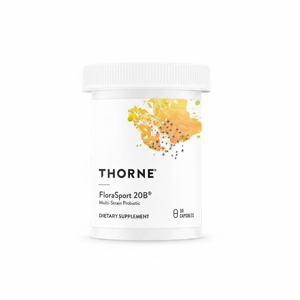 Thorne FloraSport 20B Probiotic for Gut & Immune Health - 30 Servings