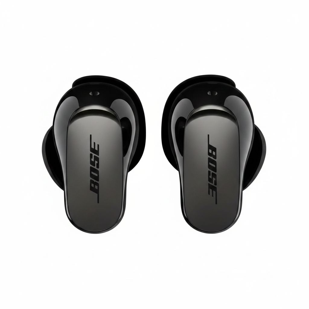 Bose QuietComfort Ultra Bluetooth Earbuds (2nd Gen), Wireless Noise Cancelling, Spatial Audio, Deep Bass, Bluetooth - Black