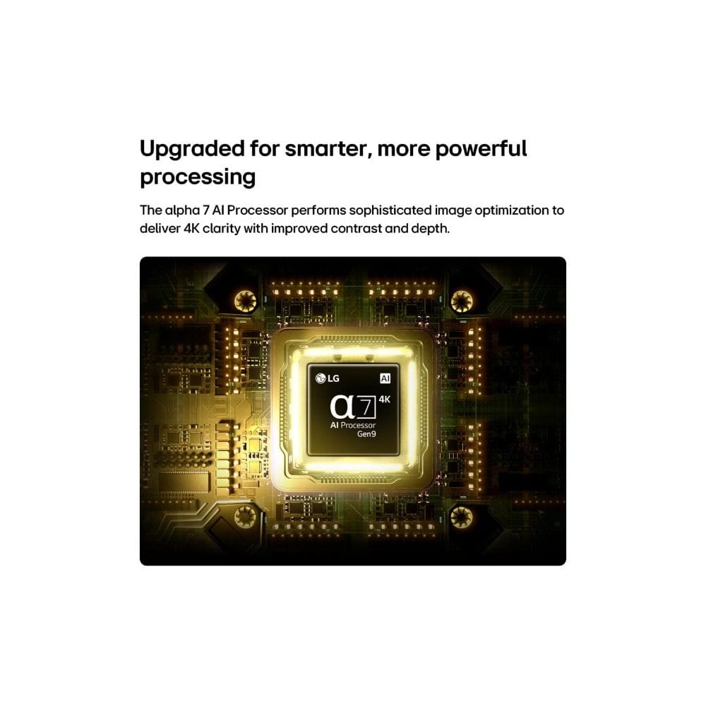 LG 75-Inch NANO UHD 4K Smart TV, α7 AI Processor 4K Gen9, HDR10 Pro, AI Super Upscaling, webOS AI | 75NU840B6LA