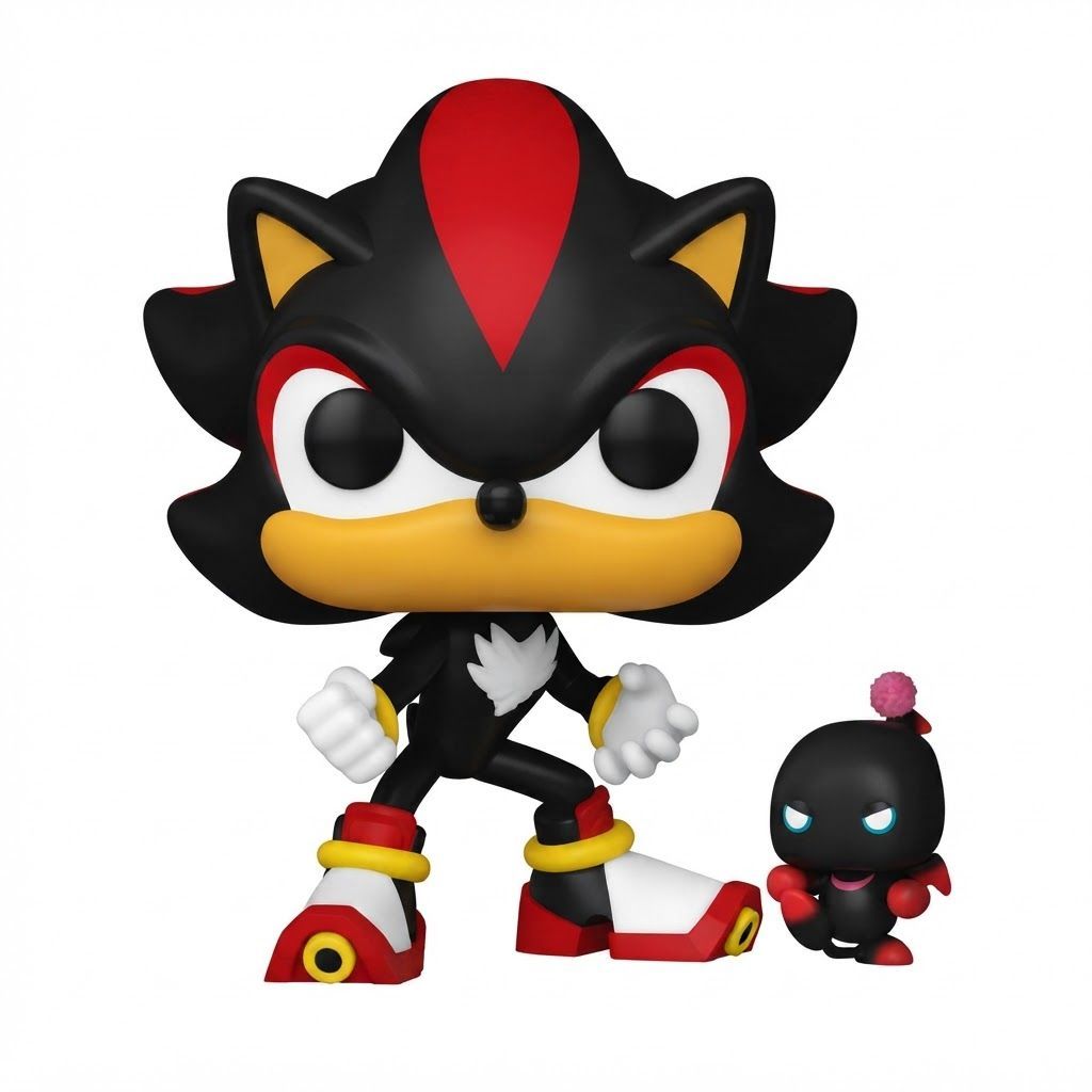 Funko Pop! & Buddy: Sonic the Hedgehog - Shadow the Hedgehog with DChao Vinyl Figure - Collectible 3.75 inches