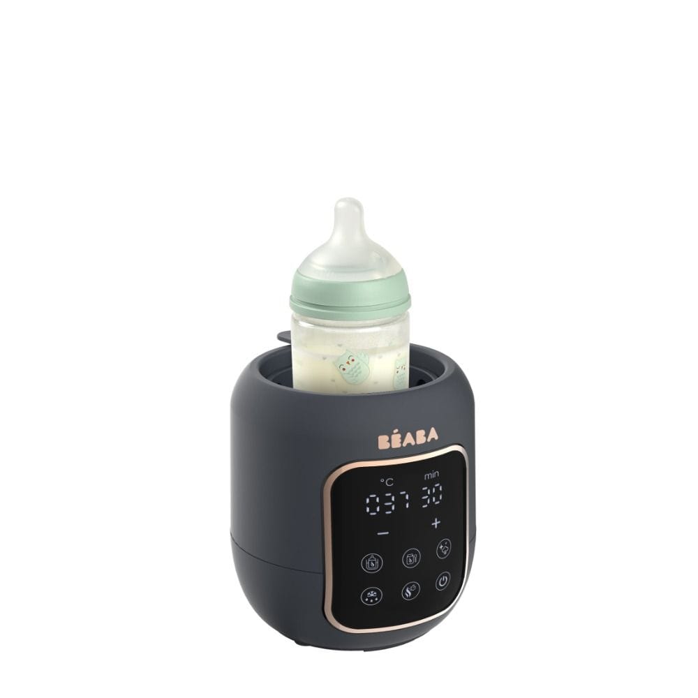 Beaba Lotus Multi Functional Bath Thermometer 0+ Months, Safe And Playful Design, Fully Automatic Operation, Dual Temperature Monitoring - Old Pink
