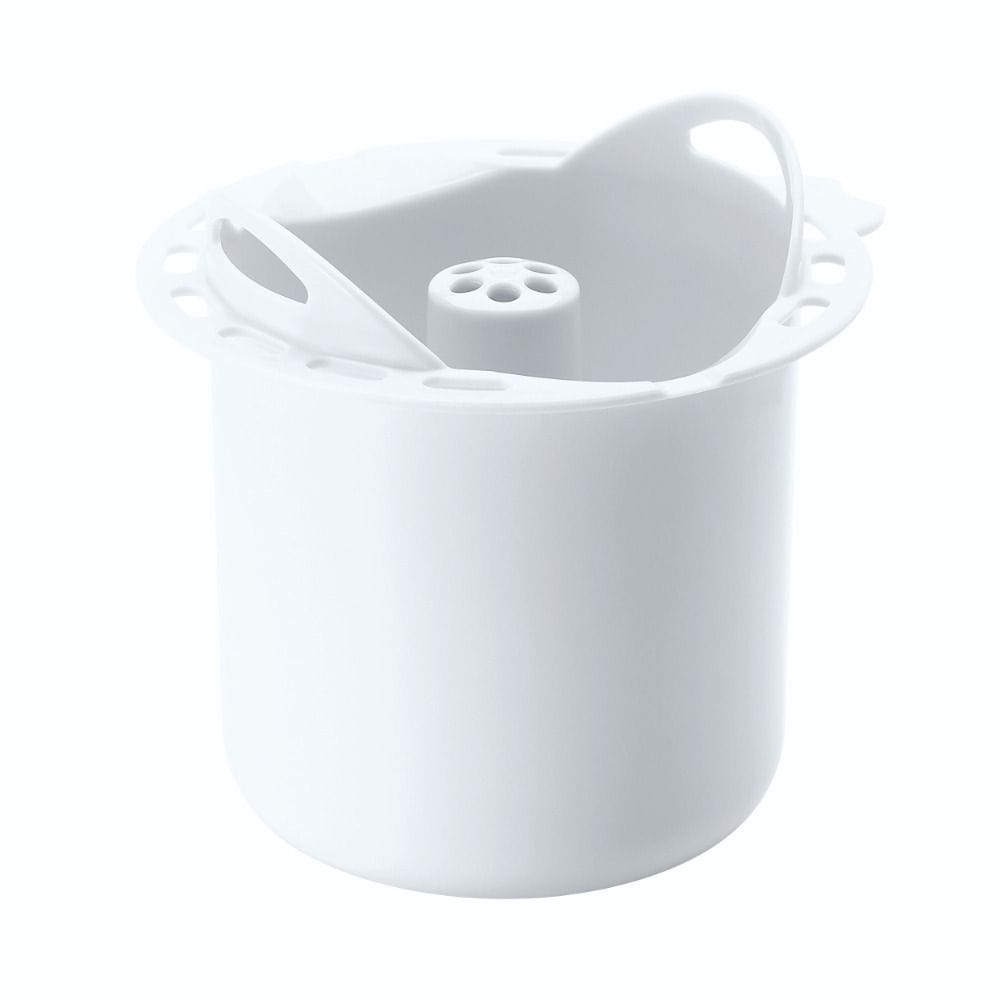 Beaba Babycook Solo/Duo Pasta Rice Basket, BPA Lead And Phthalate Free, Steam Starchy Foods - White