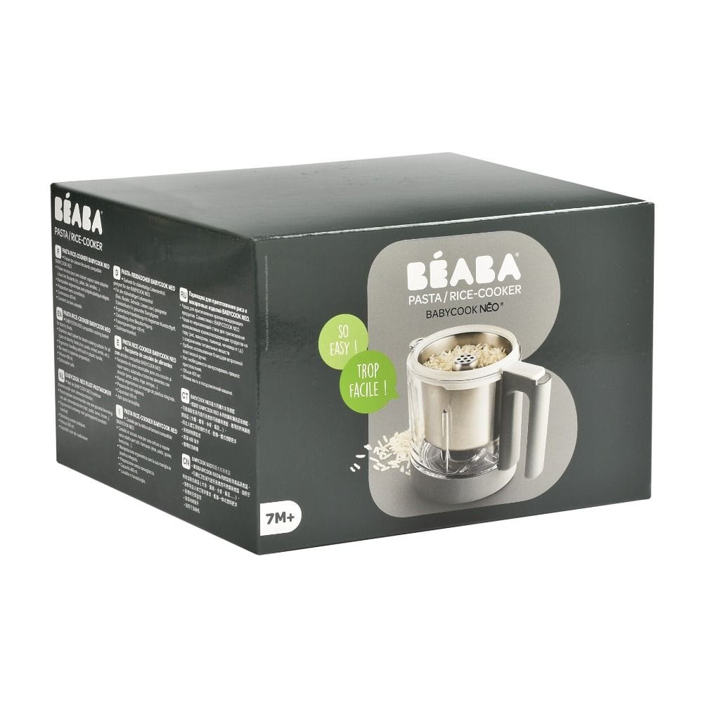 Beaba Babycook Neo Smart Pasta Rice Cooker, Universal Compatibility, Quick, Unattended Cooking - Multicolour