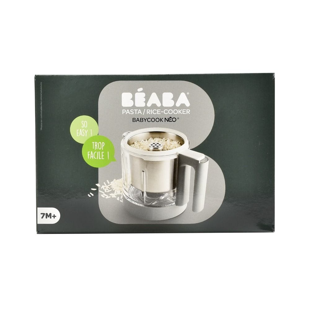 Beaba Babycook Neo Smart Pasta Rice Cooker, Universal Compatibility, Quick, Unattended Cooking - Multicolour