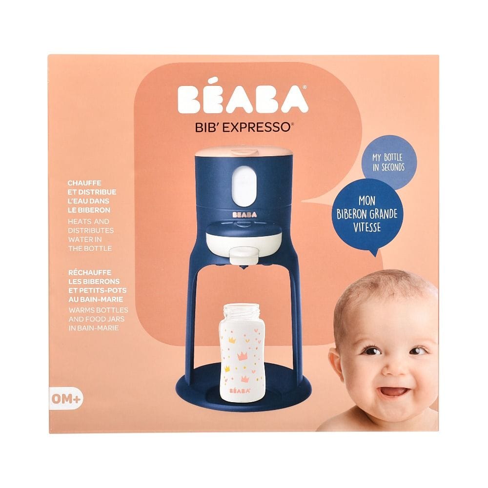 Beaba Bib' Expresso Bottle Maker, Compact And Portable Design, Precise Temperature - Night Blue