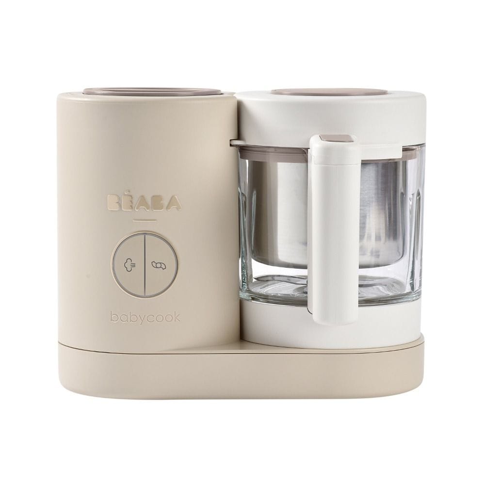 Beaba Babycook Neo Robot Cooker, 6 In 1 Food Processor, 50% Reduction Water And Energy Consumption, Ultra Performance Mixing - Clay Earth - BEA0400-TB