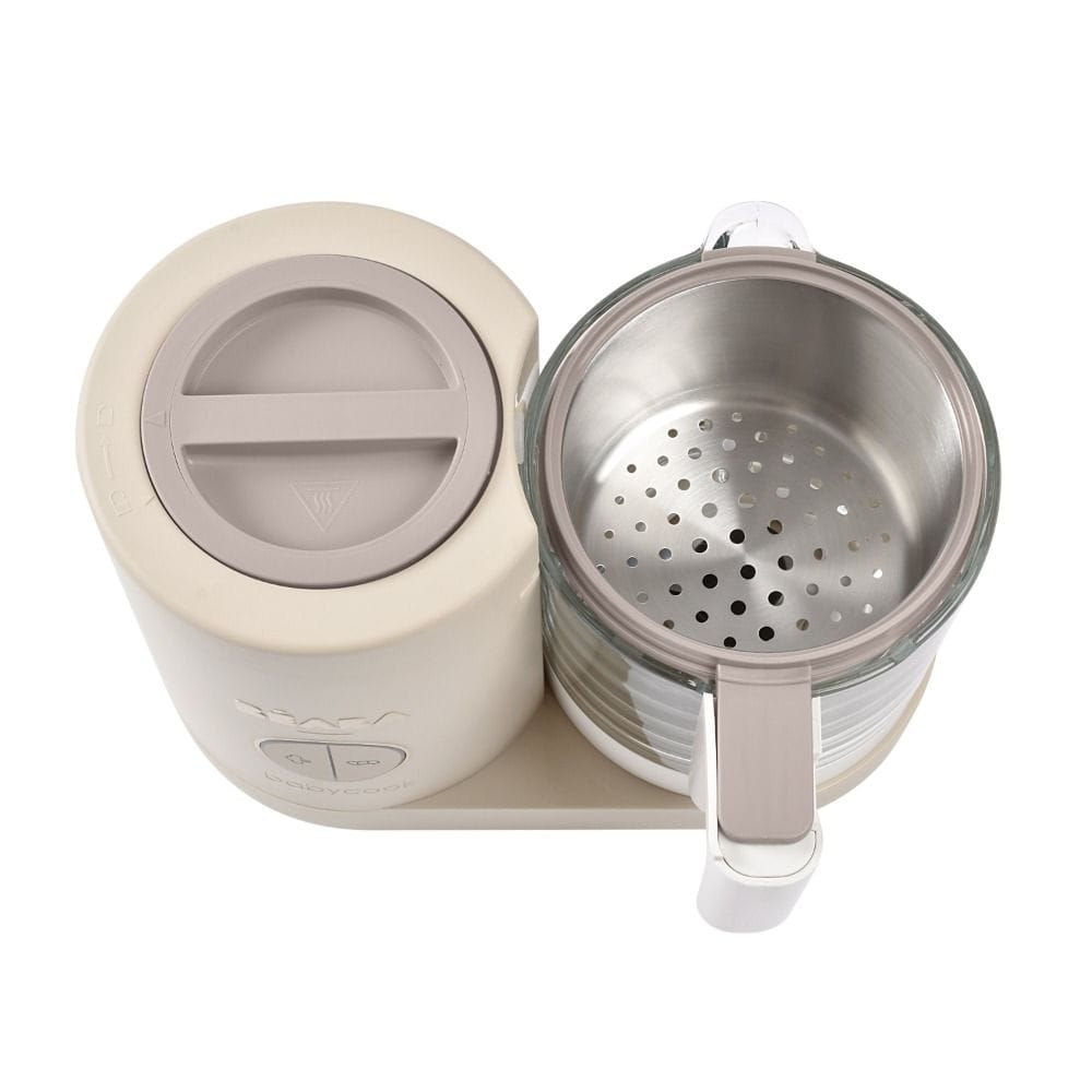 Beaba Babycook Neo Robot Cooker, 6 In 1 Food Processor, 50% Reduction Water And Energy Consumption, Ultra Performance Mixing - Clay Earth - BEA0400-TB