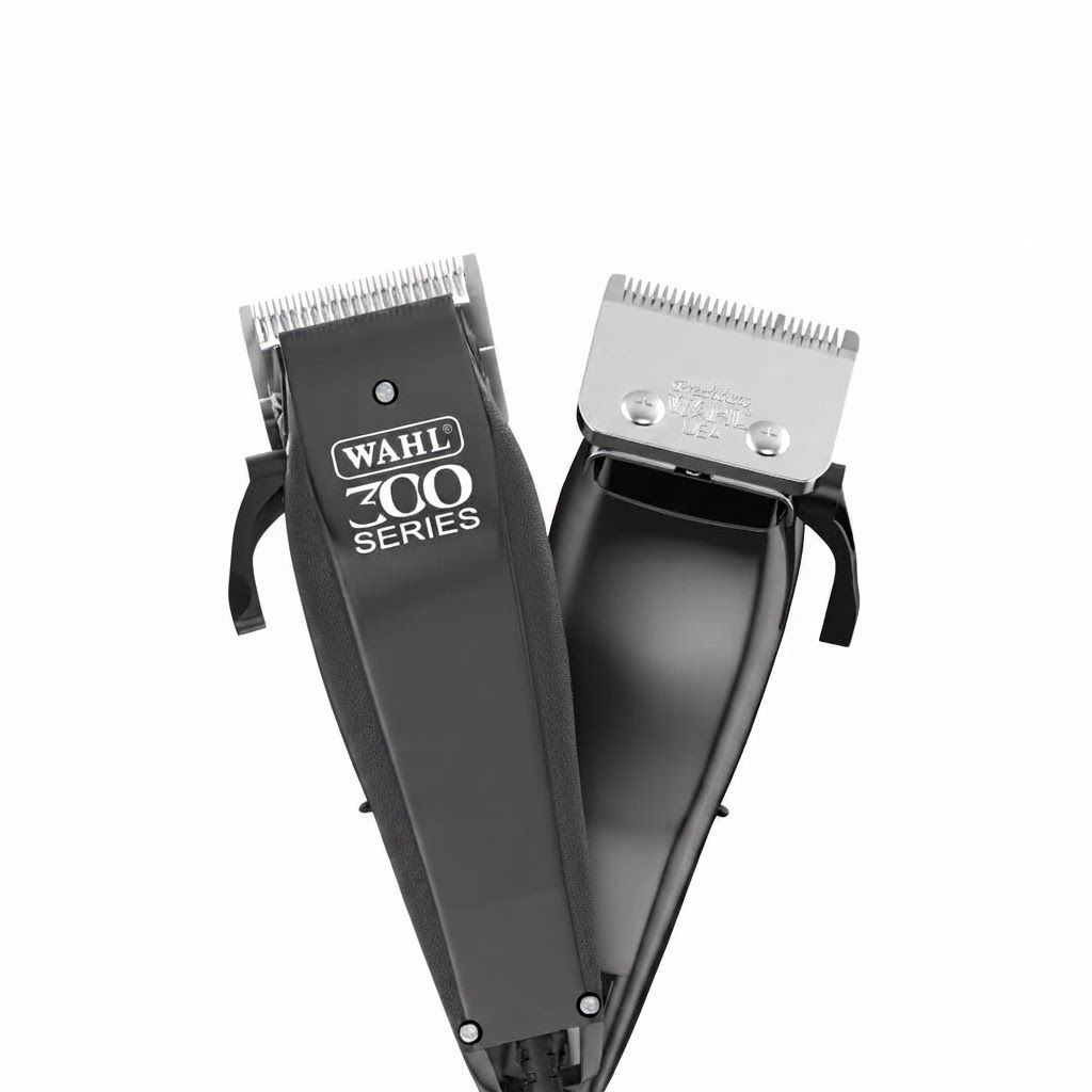 Wahl Home Pro 300 Series Hair Clipper, Self-Sharpening Precision Blades, Taper Lever, 8 Attachment Combs | 9247-1327