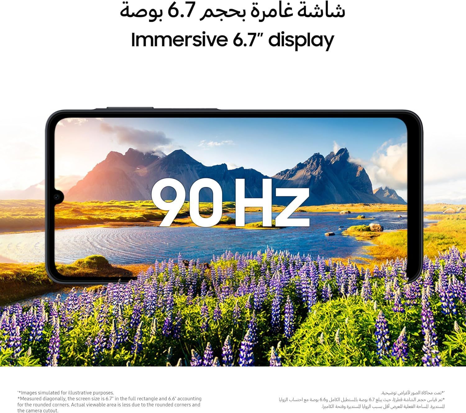 سامسونج جالاكسي A07 LTE هاتف ذكي - سعة تخزين 128 جيجابايت، RAM ‏4 جيجابايت