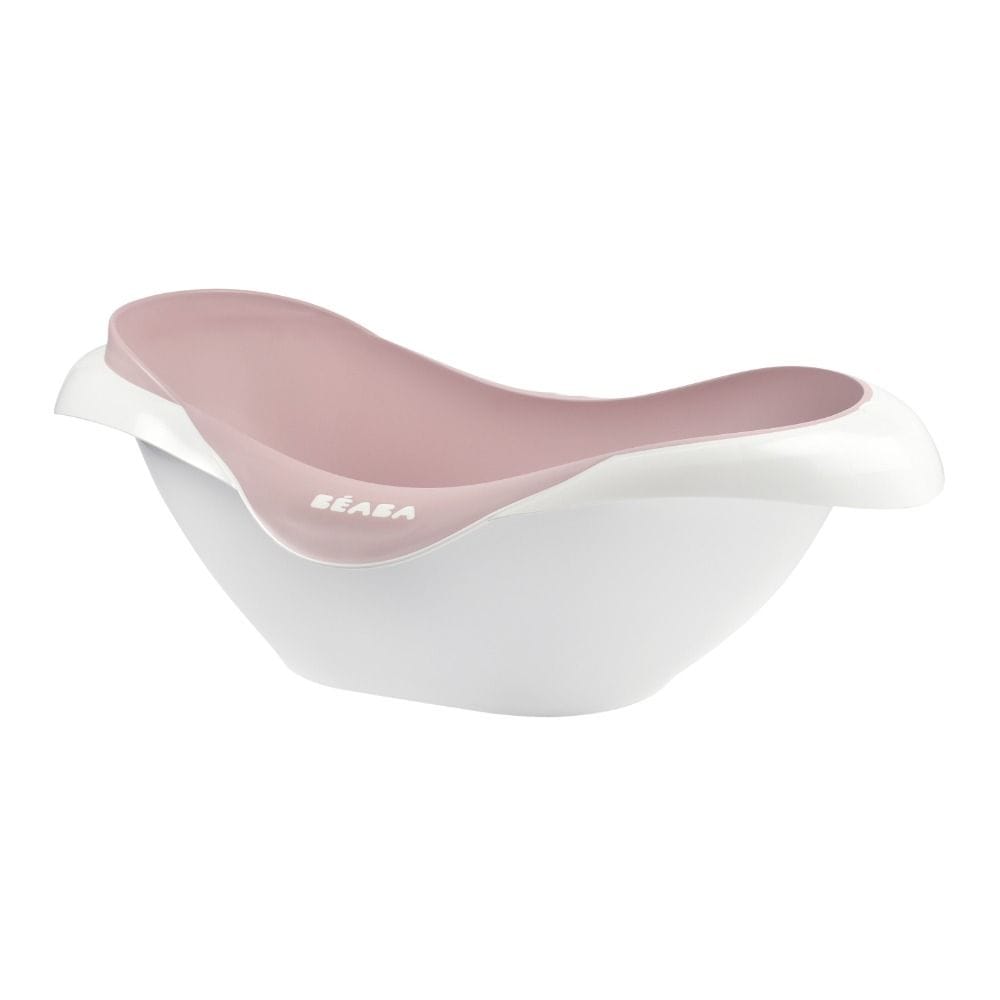 Beaba Camele'o 1st Age Bathtub, Non-Slip Matte Interior, Comfort And Stability, Ergonomic Design - Old Pink