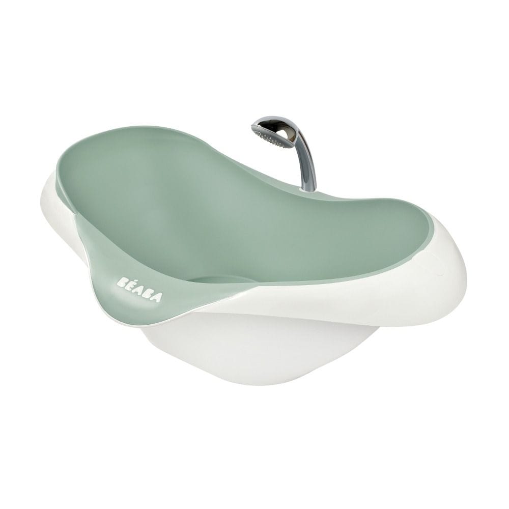 Beaba Camele'o 1st Age Bathtub, Non-Slip Matte Interior, Comfort And Stability, Ergonomic Design - Sage Green