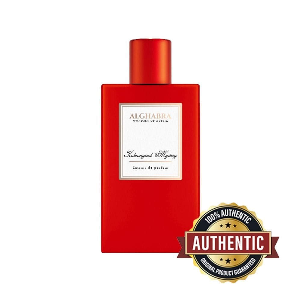 Alghabra Kaliningrad Mystery Eau de Parfum, Premium Rose Spicy Fragrance, Patchouli & Oud Notes - 50ml