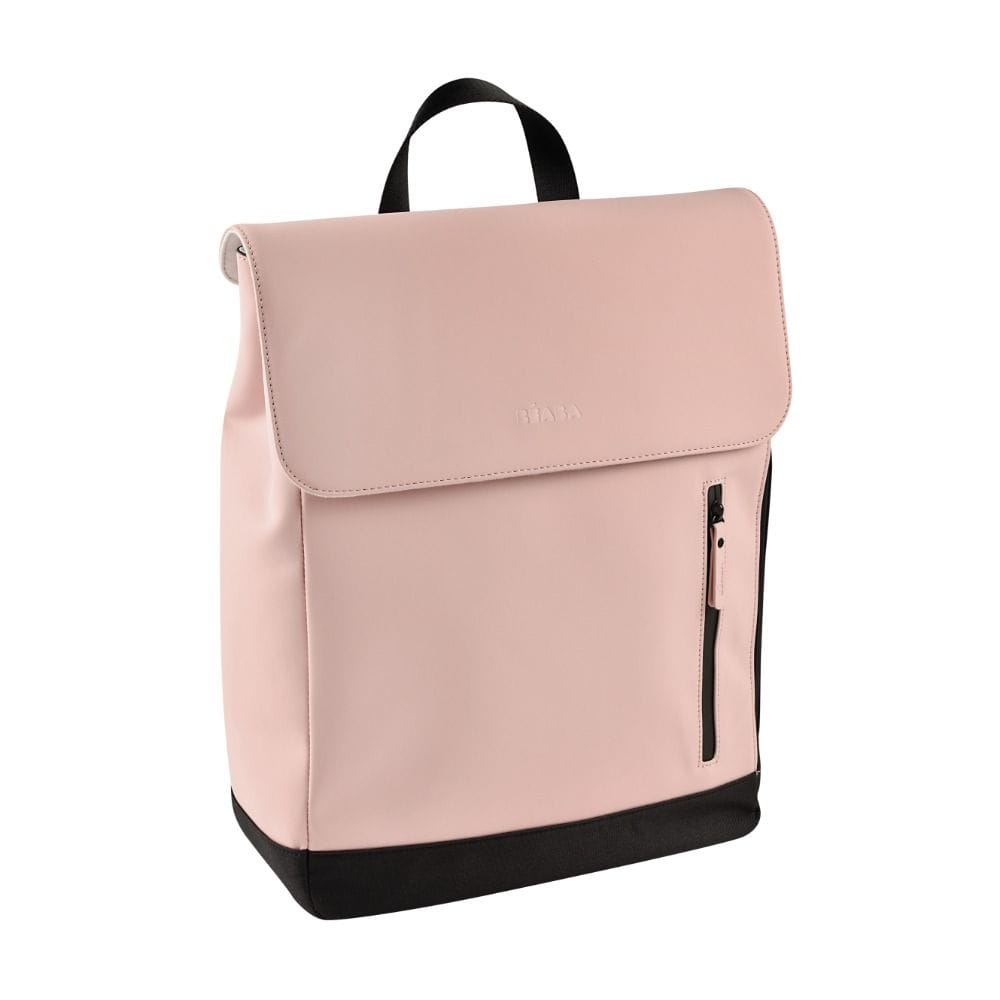 Beaba Oslo Changing Bag, Spacious Multi-Compartment Storage Design, Quick Side-Zip Access, 19L Capacity Bag - Vintage Rose