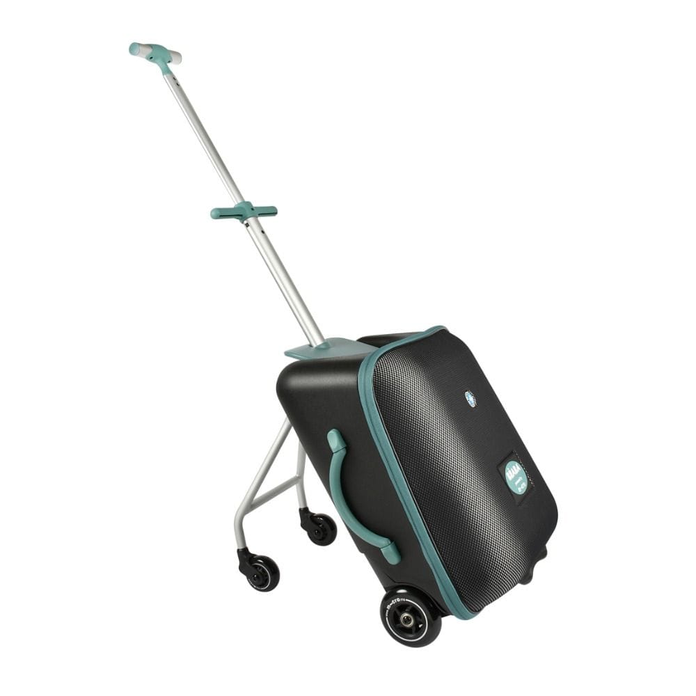 Beaba Eazy Luggage Travel Suitcase 22.8 Inch, Generous Storage Space, Smart Travel Design, Multiple Carry Options - Black