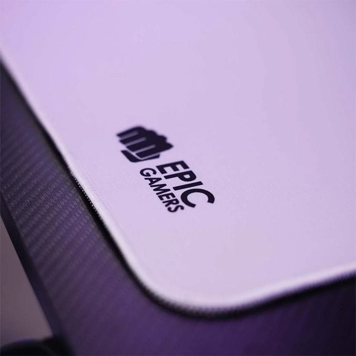 إيبك جيمرز مويشن مات حصيرة مكتب ألعاب – حصيرة سطح مكتب للألعاب | أبيض – EG-MM-W