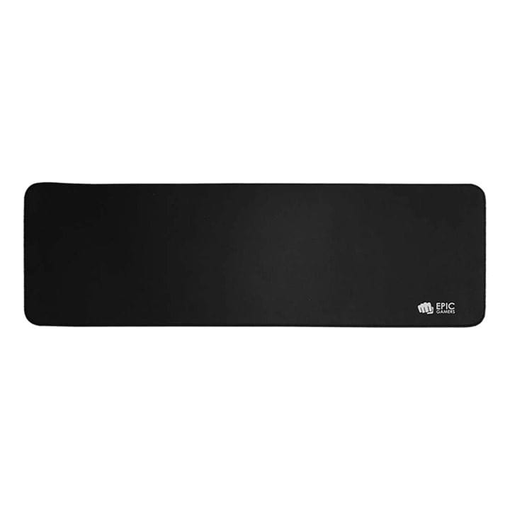 Epic Gamers V2 Gaming Mouse Pad – Large Gaming Desk Mat for Mouse & Keyboard Setup | Black – EG-V2GMP-B