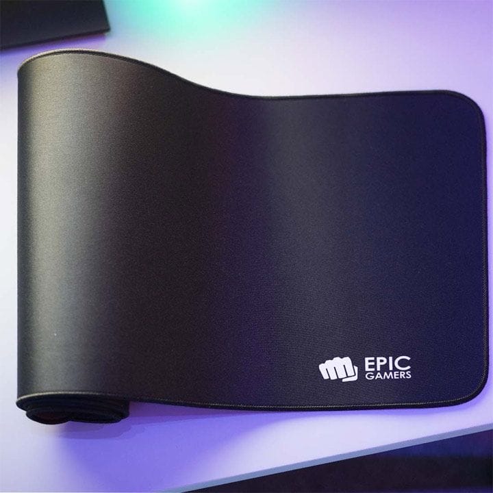 Epic Gamers V2 Gaming Mouse Pad – Large Gaming Desk Mat for Mouse & Keyboard Setup | Black – EG-V2GMP-B