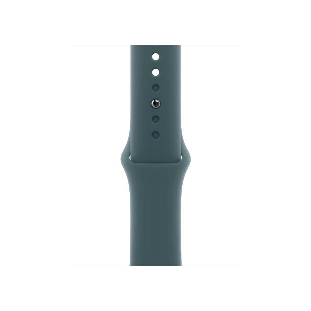 Apple Sport Band 40mm Watch Band with Pin-and-Tuck Closure, High-Performance Fluoroelastomer Material & Comfortable All-Day Wear | Lake Green - MAX54ZM/A