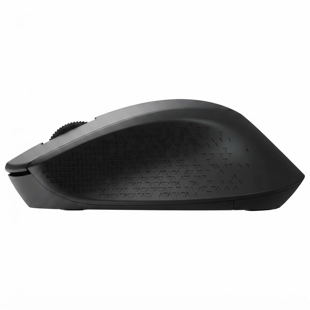 Logitech M330 Silent Plus Wireless Mouse - Ergonomic Optical Mouse with Silent Touch Technology