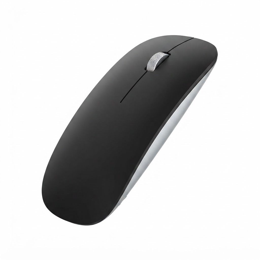 AmeFanie Rechargeable Wireless Mouse, Tri-Mode Bluetooth 5.1 & 2.4GHz Silent Mouse for Laptop