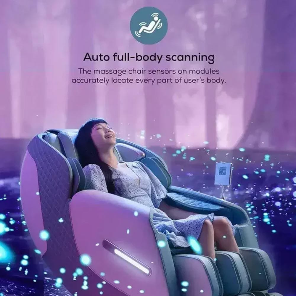 Rotai A50 Royal Omega 4D Massage Chair with AI Voice Control, Full Body, Zero Gravity Recliner - Green