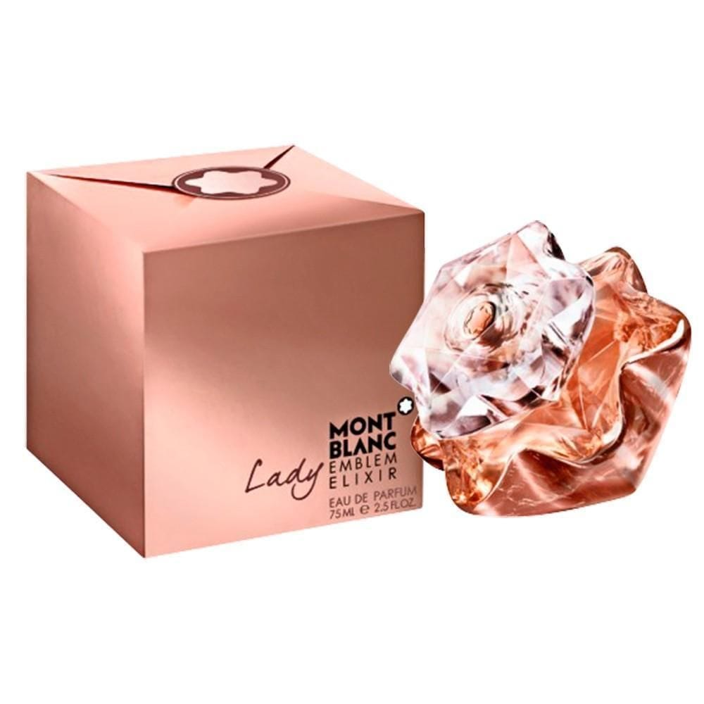 Montblanc Emblem Lady Elixir Eau de Parfum for Women, Floral Fruity Fragrance with Mandarin, Rose, Vanilla & Patchouli - 75ml