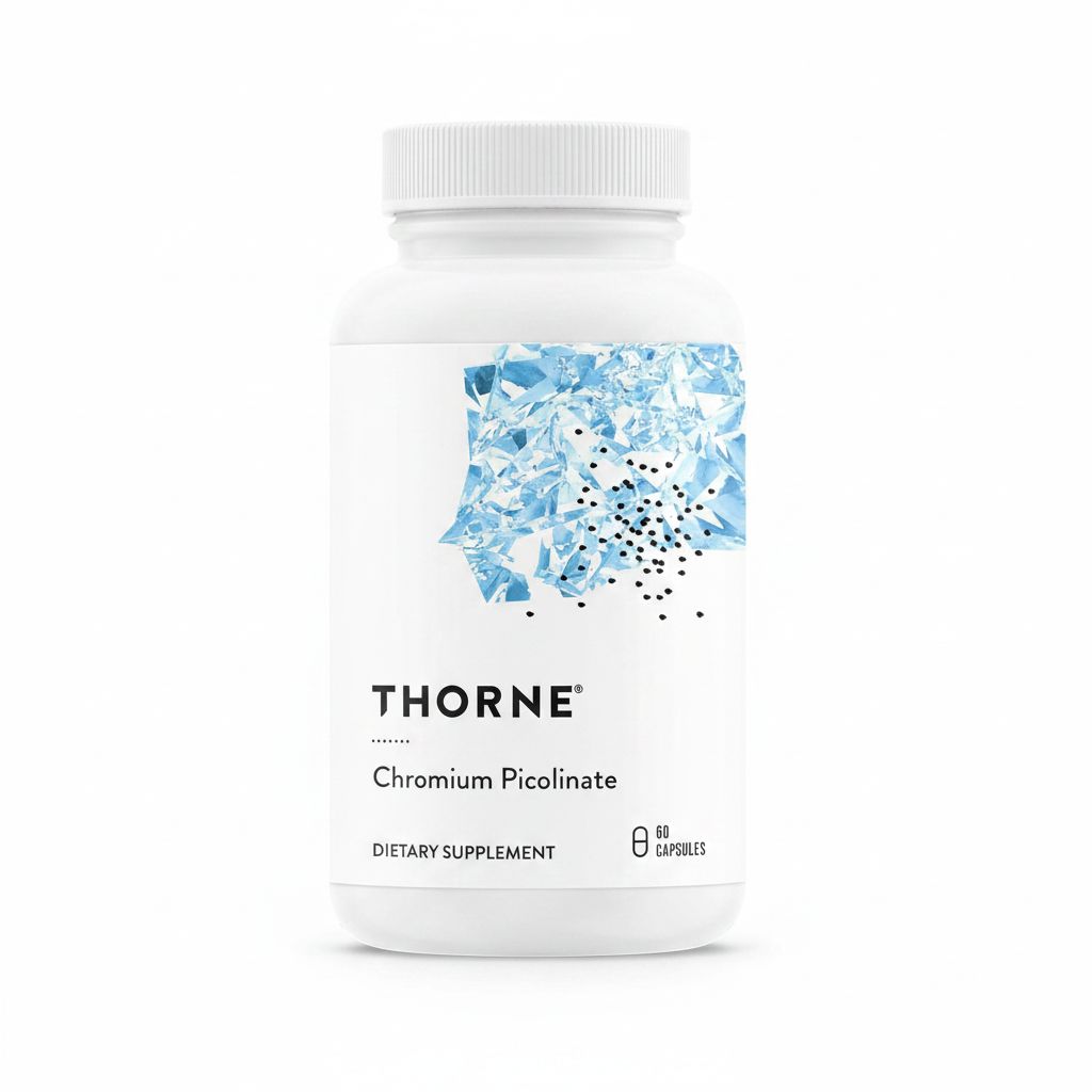 Thorne Chromium Picolinate - Advanced Metabolism Support & Carbohydrate Control - 60 Capsules