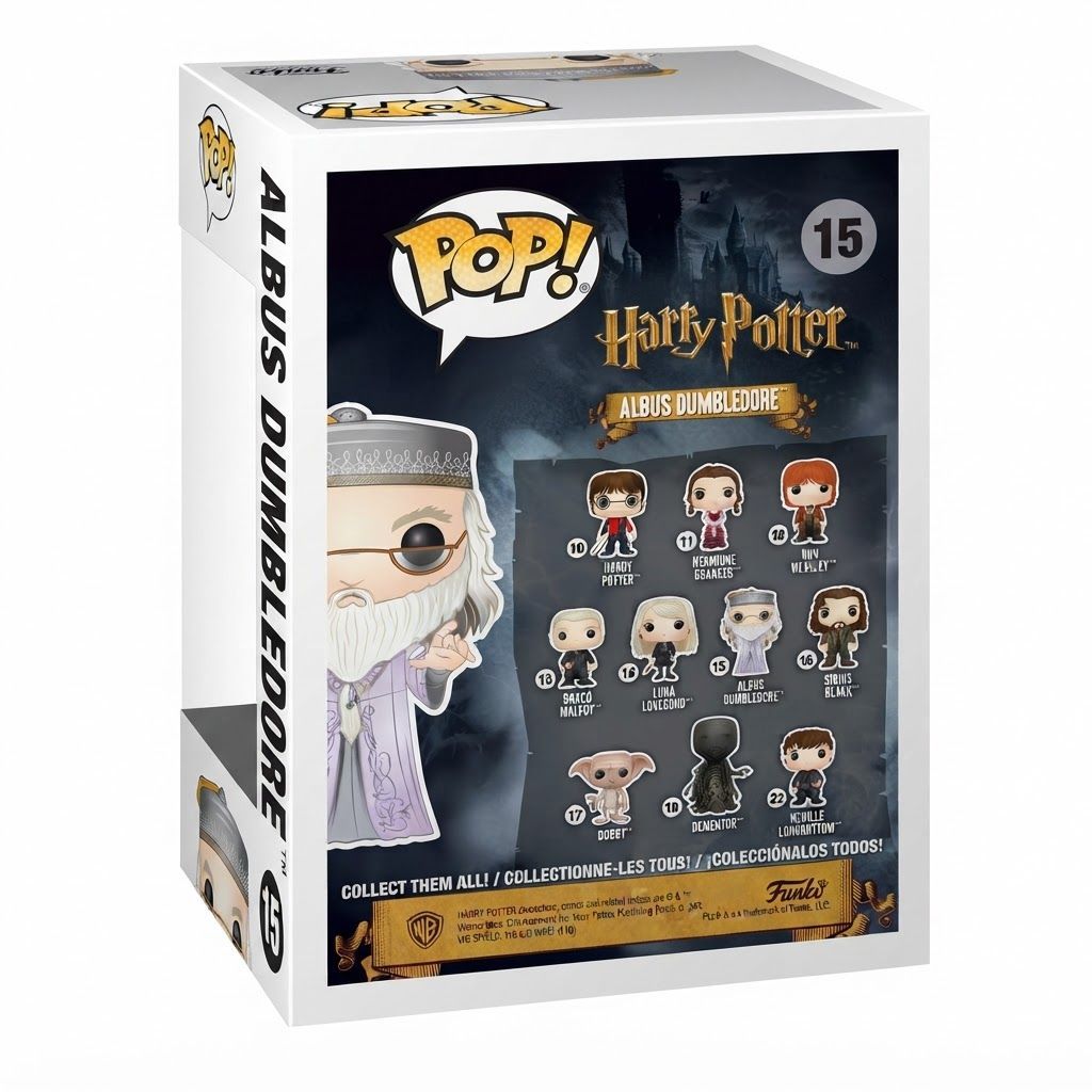 Funko Pop! Harry Potter Albus Dumbledore Vinyl Figure Collectible Wand-Wielding Wizard Toy 3.75 inches