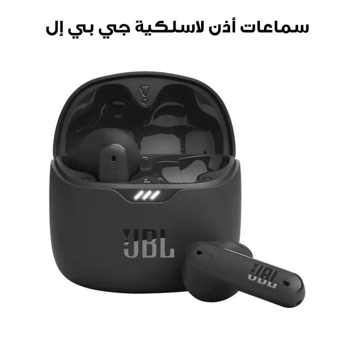 سماعات أذن لاسلكية مع إلغاء الضوضاء جي بي إل تيون فليكس - أسود