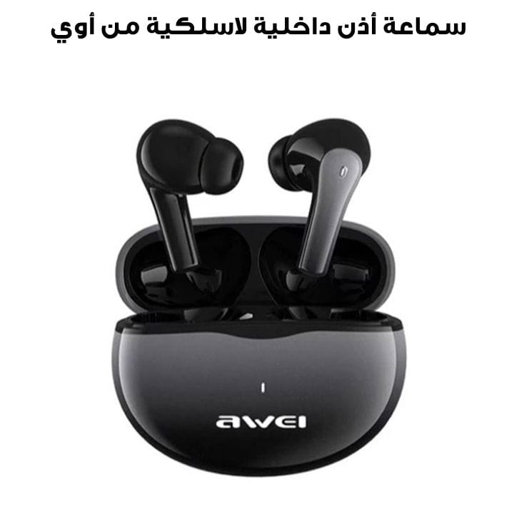 اوي سماعة اذن داخلية لاسلكية ENC T62 ENC اسود
