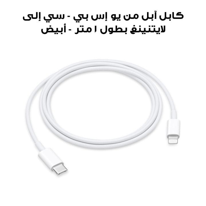 Apple USB-C to Lightning Cable 1M White 