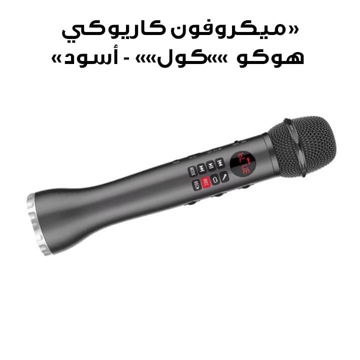 HOCO Cool Karaoke Microphone - Black | DBK2